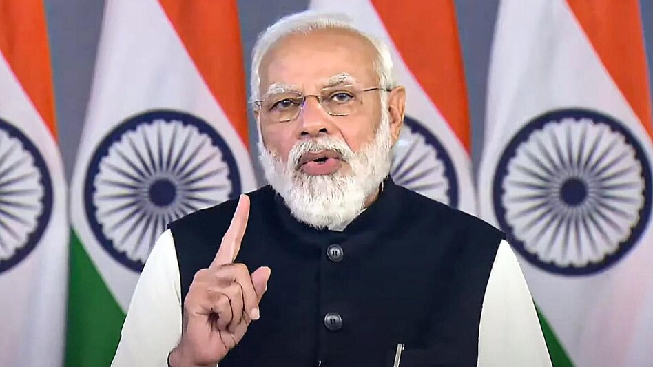 PM Modi exhorted people to take inspiration from Netaji Subhas Chandra Bose's "can do" and "will do" spirit. PM Modi exhorted people to take inspiration from Netaji Subhas Chandra Bose's "can do" and "will do" spirit.