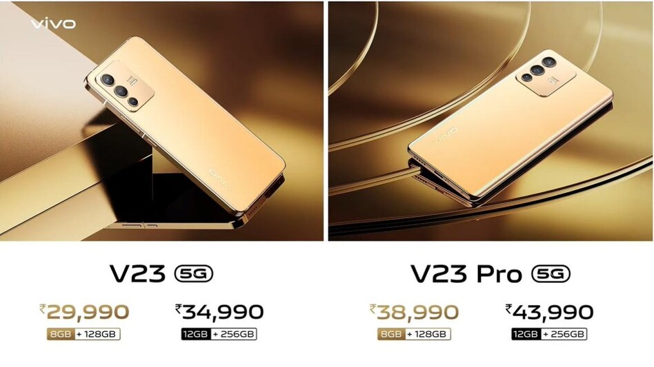 Vivo V23 Pro, V23 with colour changing back panel launched, price in India starts at Rs 29,990 Vivo V23 Pro, V23 with colour changing back panel launched, price in India starts at Rs 29,990