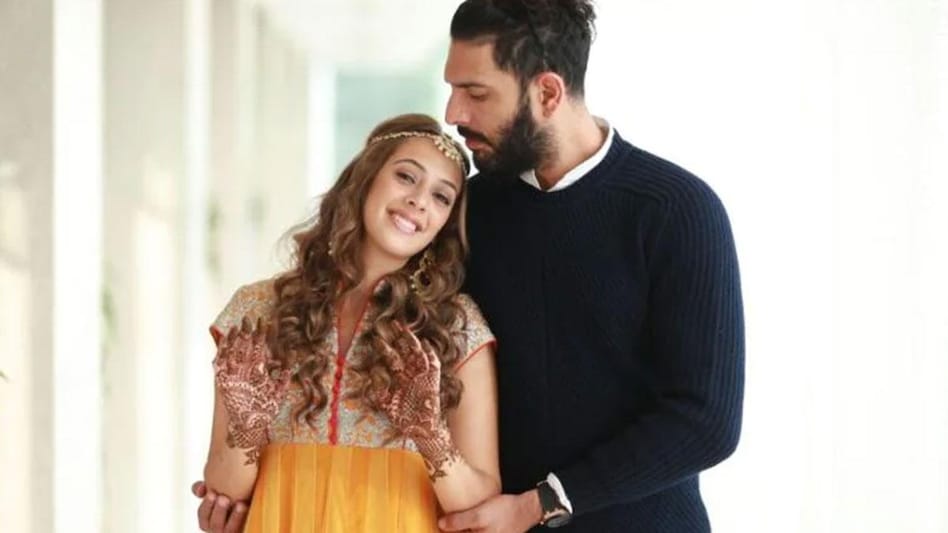 Yuvraj Singh and his wife Hazel Keech welcome their first child. (File photo) Yuvraj Singh and his wife Hazel Keech welcome their first child. (File photo)