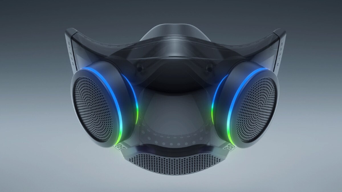 CES 2022: Razer Zephyr Pro face mask with voice amplification, RGB lighting debuts, priced at around Rs 11,000 - Vimarsana News