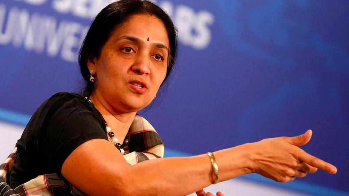 Former NSE chief Chitra Ramkrishna Former NSE chief Chitra Ramkrishna