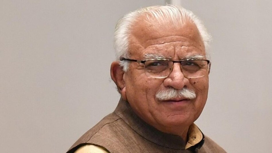 Haryana's CM Manohar Lal Khattar Haryana's CM Manohar Lal Khattar