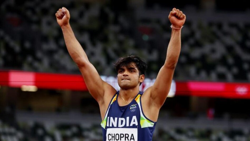 The 23-year-old Chopra last year became only the second Indian to win an individual Olympic gold medal and first in track and field in Tokyo with a throw of 87.58 metres in his second attempt. The 23-year-old Chopra last year became only the second Indian to win an individual Olympic gold medal and first in track and field in Tokyo with a throw of 87.58 metres in his second attempt.