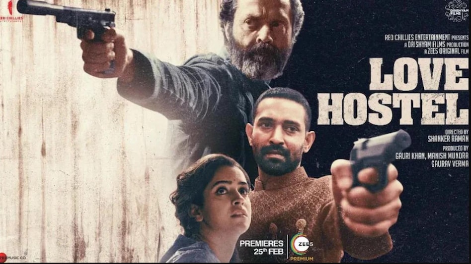 Love Hostel is produced by Gauri Khan, Manish Mundra, and Gaurav Verma, and is a Red Chillies Entertainment presentation of a Drishyam Films production. Love Hostel is produced by Gauri Khan, Manish Mundra, and Gaurav Verma, and is a Red Chillies Entertainment presentation of a Drishyam Films production.