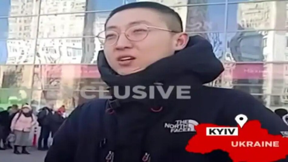 On Monday, India Today encountered a Chinese student in Kyiv, not far from one of the buildings that had been hit by Russian airstrikes. On Monday, India Today encountered a Chinese student in Kyiv, not far from one of the buildings that had been hit by Russian airstrikes.