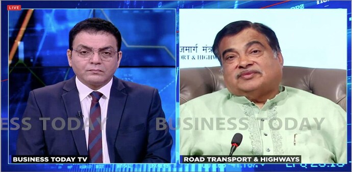 Nitin Gadkari at BT Brainstorm Nitin Gadkari at BT Brainstorm