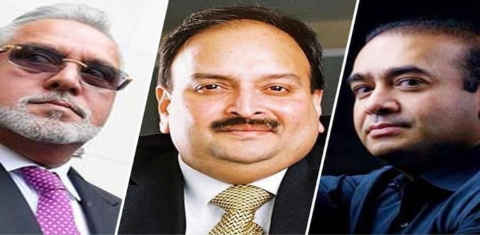 L-R: Vijay Mallya, Mehul Choksi and Nirav Modi. L-R: Vijay Mallya, Mehul Choksi and Nirav Modi.
