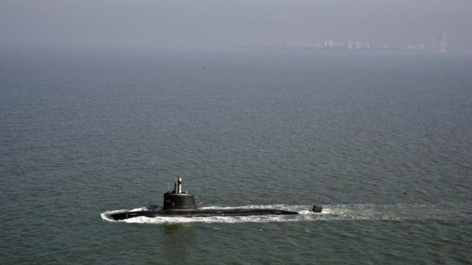 The submarine would be named 'Vagir' after commissioning. (Photo: ANI) The submarine would be named 'Vagir' after commissioning. (Photo: ANI)
