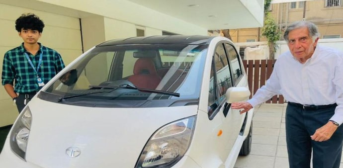 They also shared a picture of the 84-year-old industrialist and philanthropist along with his 28-year-old assistant Shantanu Naidu They also shared a picture of the 84-year-old industrialist and philanthropist along with his 28-year-old assistant Shantanu Naidu