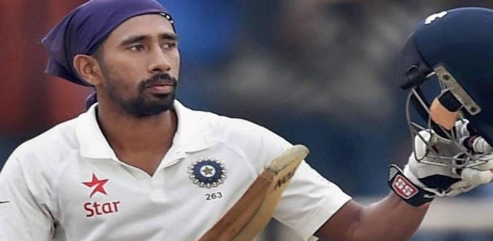 Saha, 37, lost his place to Rishabh Pant but was staying in the team as the second-choice gloveman. Saha, 37, lost his place to Rishabh Pant but was staying in the team as the second-choice gloveman.