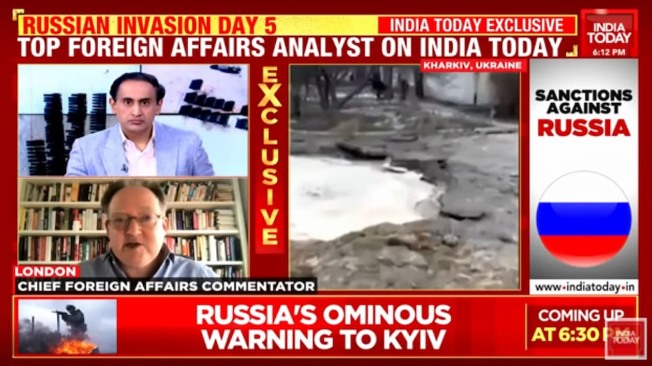 Rachman said that it is fair to believe that Putin was hoping for a swift victory which hasn't happened. Rachman said that it is fair to believe that Putin was hoping for a swift victory which hasn't happened.