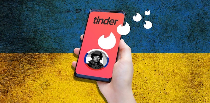 Love in the time of war: Russian troops send Tinder requests to Ukrainian women Love in the time of war: Russian troops send Tinder requests to Ukrainian women