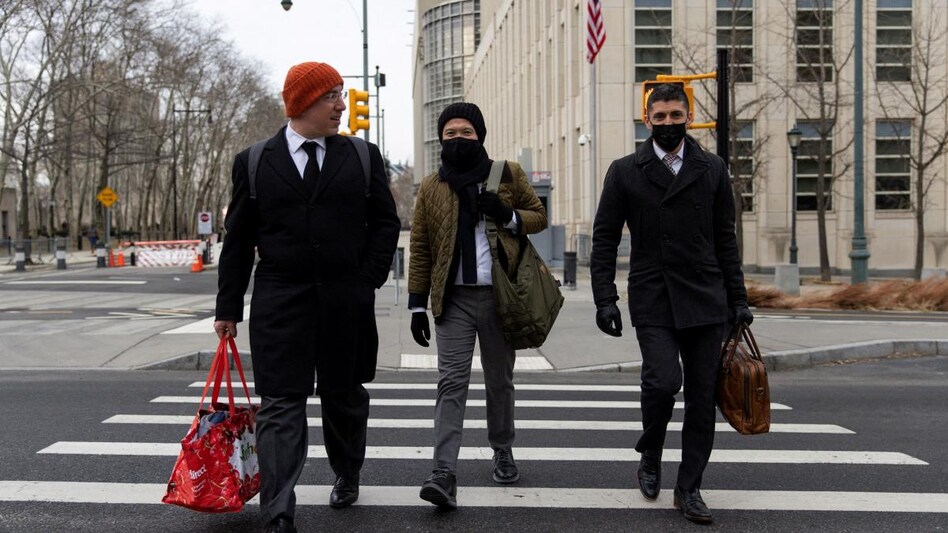 Ex-Goldman Sachs banker Roger Ng exits the United States Courthouse in Brooklyn, New York. (Photo: Reuters) Ex-Goldman Sachs banker Roger Ng exits the United States Courthouse in Brooklyn, New York. (Photo: Reuters)