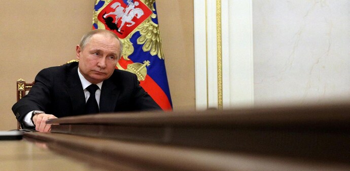 Russian President Vladimir Putin attends a meeting with government members via a video link in Moscow, Russia. (Photo: Reuters) Russian President Vladimir Putin attends a meeting with government members via a video link in Moscow, Russia. (Photo: Reuters)