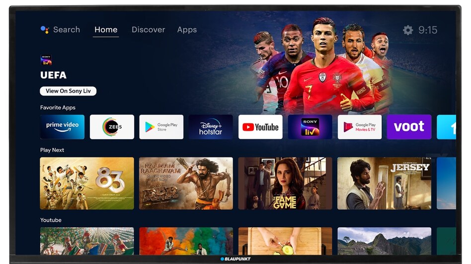 Blaupunkt launches 40-inch, 43-inch FHD Android TV in India, price starts at Rs 15,999 Blaupunkt launches 40-inch, 43-inch FHD Android TV in India, price starts at Rs 15,999
