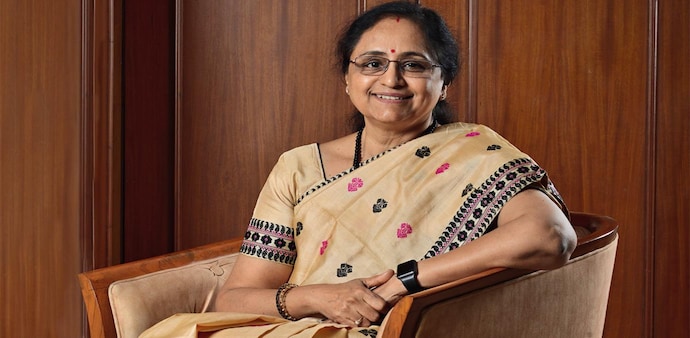 TAKING THE LEAD: Padmaja Chunduru’s leadership skills as MD & CEO were on full display at Indian Bank between 2018-21 TAKING THE LEAD: Padmaja Chunduru’s leadership skills as MD & CEO were on full display at Indian Bank between 2018-21