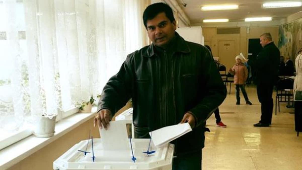 He joined United Russia party in 2015 and won a provincial election from Kursk in 2018. He joined United Russia party in 2015 and won a provincial election from Kursk in 2018.