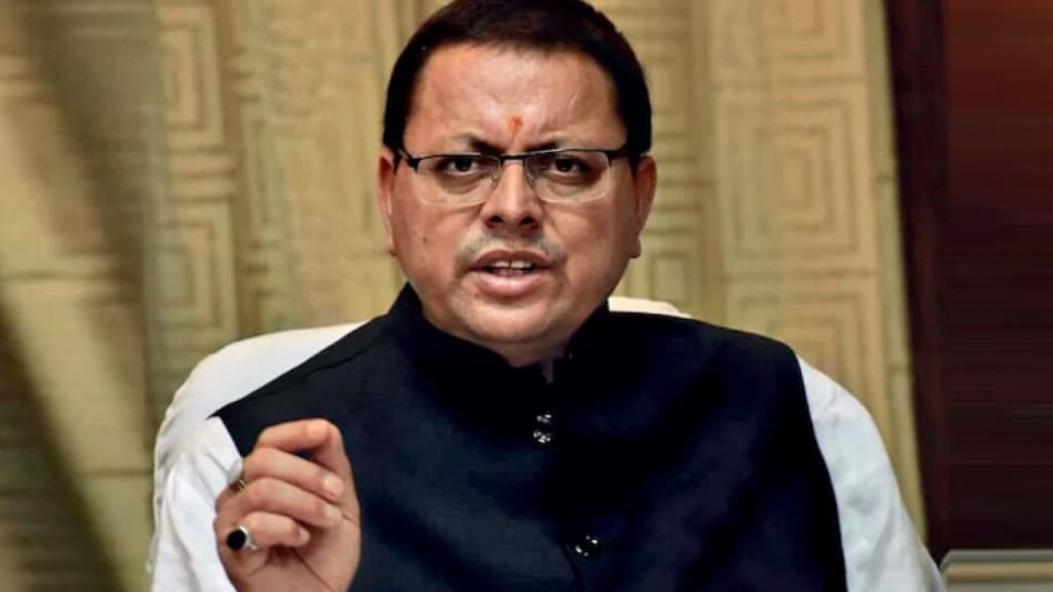 Uttarakhand chief minister Pushkar Singh Dhami Uttarakhand chief minister Pushkar Singh Dhami