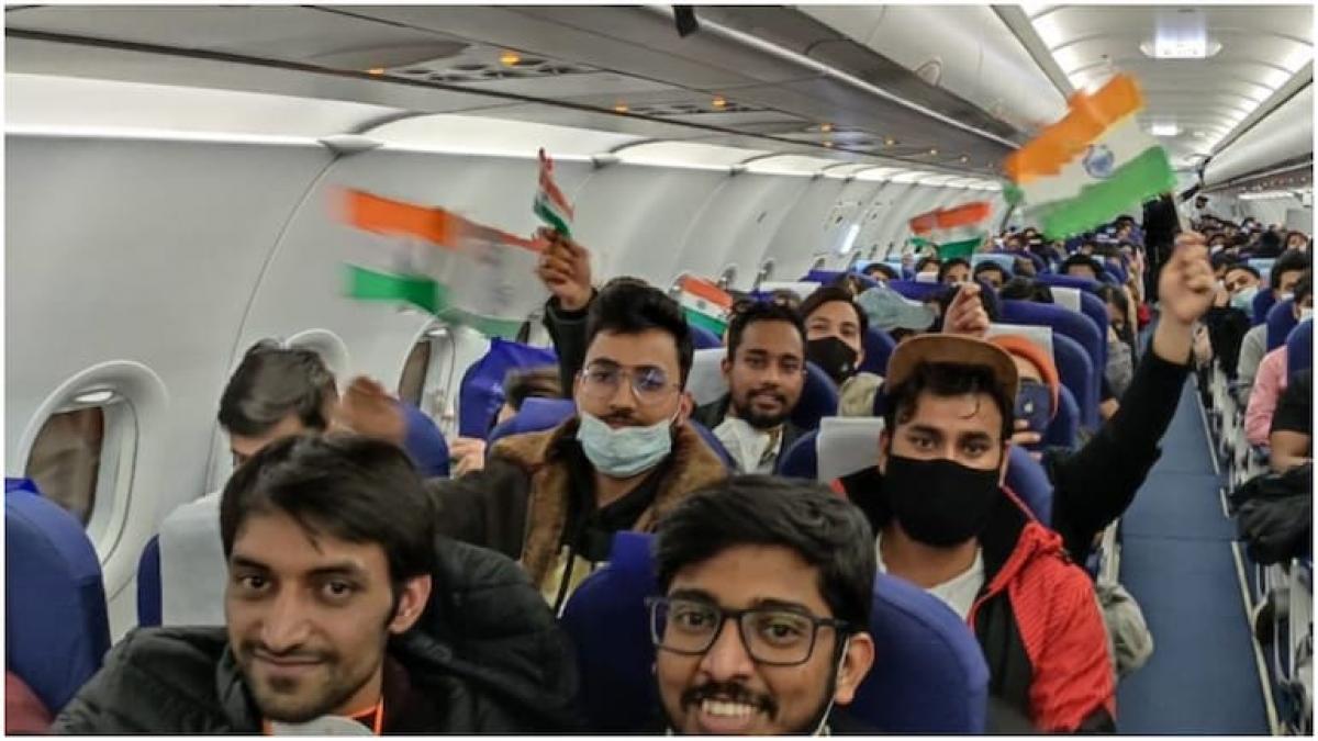 A miracle to survive the war: Indian students on reaching Delhi A miracle to survive the war: Indian students on reaching Delhi