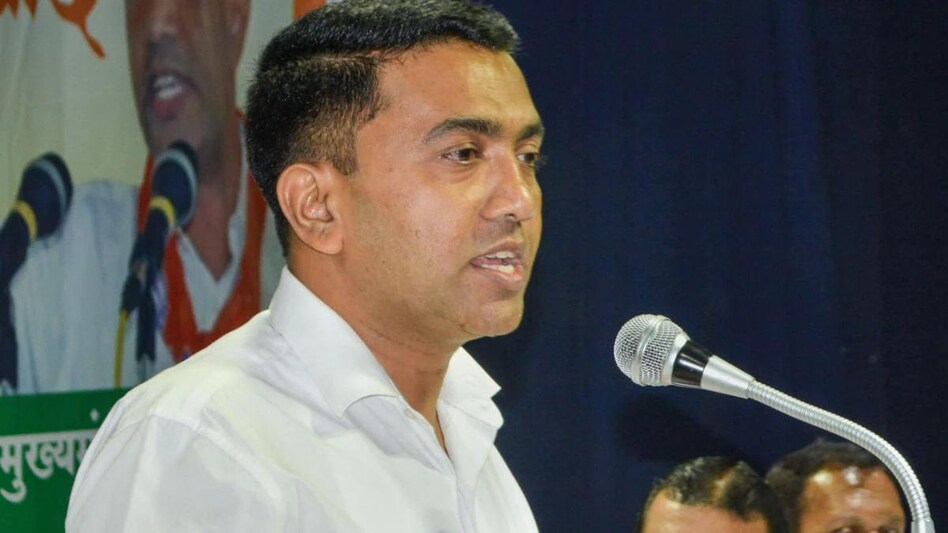 Goa Chief Minister Pramod Sawant Goa Chief Minister Pramod Sawant