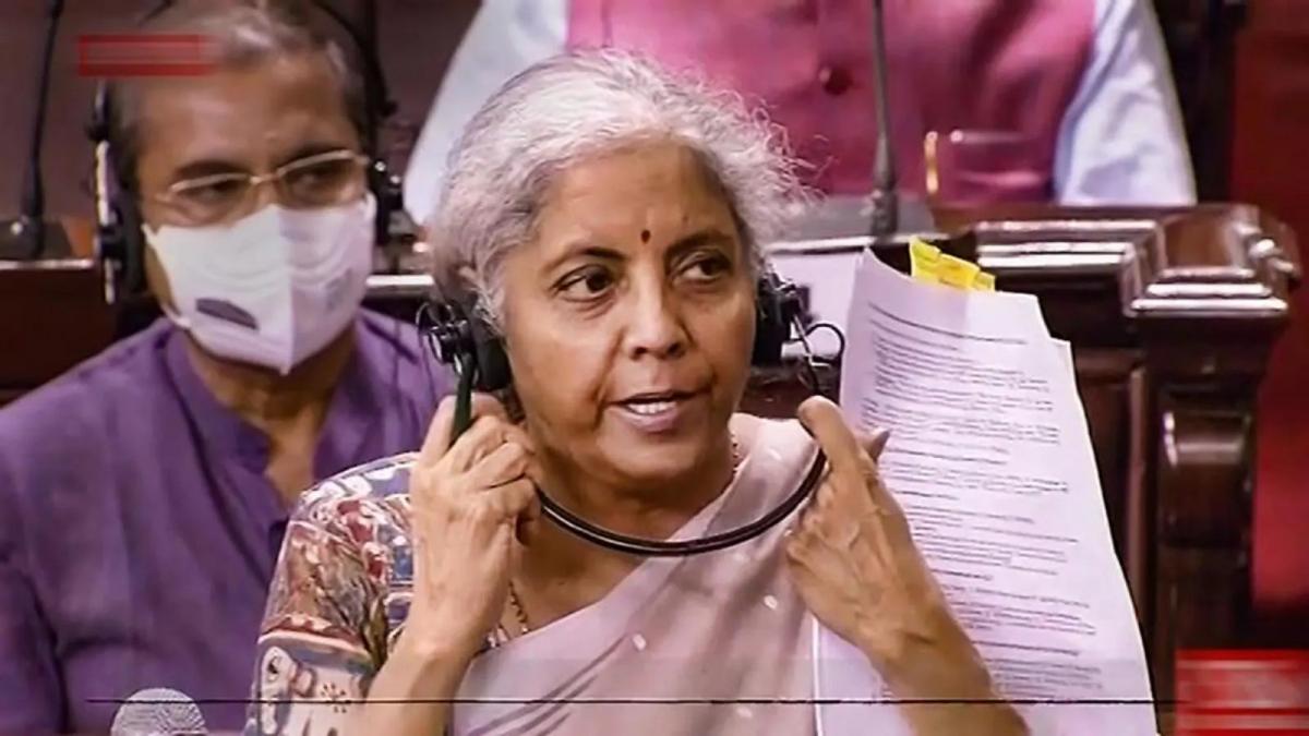Finance Minister Nirmala Sitharaman Finance Minister Nirmala Sitharaman