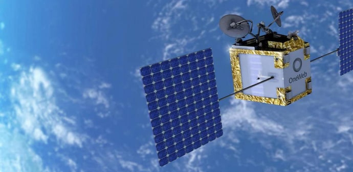 OneWeb, which will offer broadband via a constellation of 650 satellites, was rescued from bankruptcy by Britain and Bharti Global in 2020. OneWeb, which will offer broadband via a constellation of 650 satellites, was rescued from bankruptcy by Britain and Bharti Global in 2020.