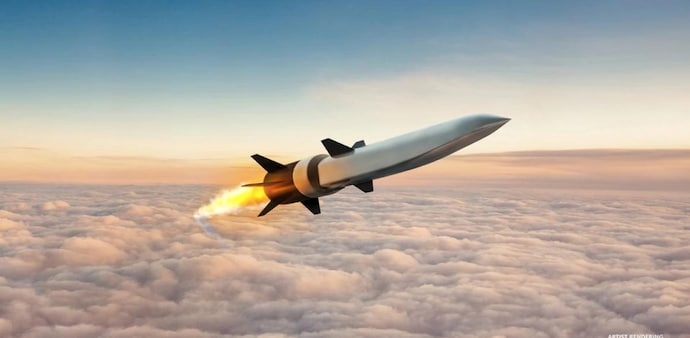 A Hypersonic Air-breathing Weapons Concept (HAWC) missile in seen in an artist's conception. Raytheon Missiles & Defense/Handout (Photo: Reuters) A Hypersonic Air-breathing Weapons Concept (HAWC) missile in seen in an artist's conception. Raytheon Missiles & Defense/Handout (Photo: Reuters)