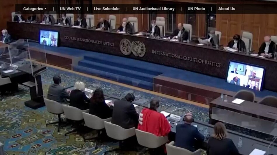 The International Court of Justice (ICJ) ordered Russia on Wednesday to stop the military actions it started in Ukraine on Feb. 24. The International Court of Justice (ICJ) ordered Russia on Wednesday to stop the military actions it started in Ukraine on Feb. 24.