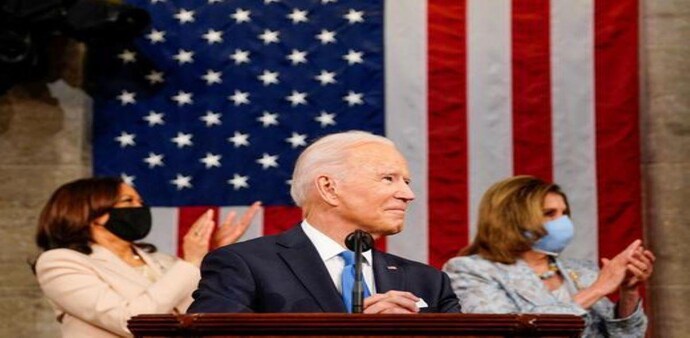 Biden said nothing was off the table when asked about whether the United States would ban Russian oil and gas. Biden said nothing was off the table when asked about whether the United States would ban Russian oil and gas.