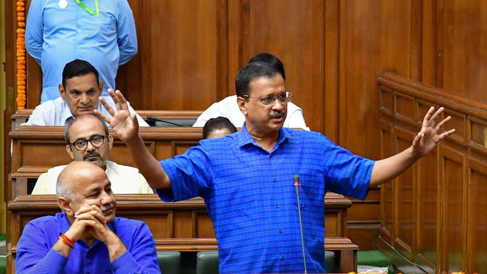 Kejriwal said that the budget has taken care of every section of Delhi. Kejriwal said that the budget has taken care of every section of Delhi.