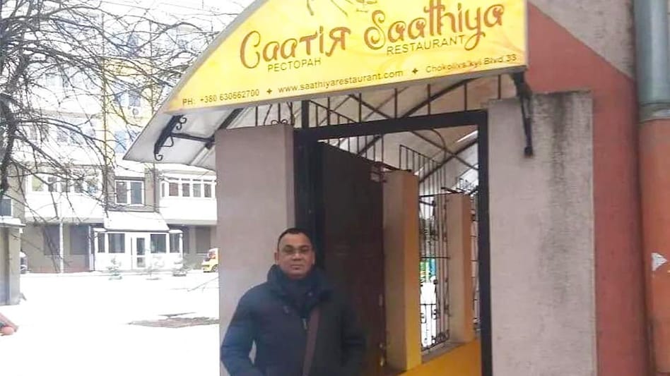 Owner of the restaurant – Manish Dave—has provided food and shelter to over 132 people so far Owner of the restaurant – Manish Dave—has provided food and shelter to over 132 people so far