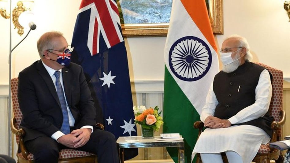 PM Morrison and PM Modi to hold virtual meet today PM Morrison and PM Modi to hold virtual meet today