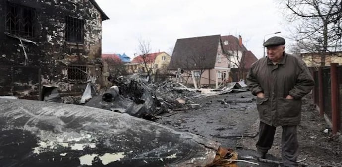 Ukrainian leaders compared Russia's attack on Kyiv to Nazi Germany's assault on the city in 1941. Ukrainian leaders compared Russia's attack on Kyiv to Nazi Germany's assault on the city in 1941.
