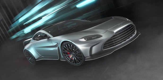 Aston Martin’s this limited run Vantage features the company’s fastest and most powerful engine, the quad-cam 5.2-litre V12 unit that develops 700PS of power and 753Nm of peak torque. Aston Martin’s this limited run Vantage features the company’s fastest and most powerful engine, the quad-cam 5.2-litre V12 unit that develops 700PS of power and 753Nm of peak torque.