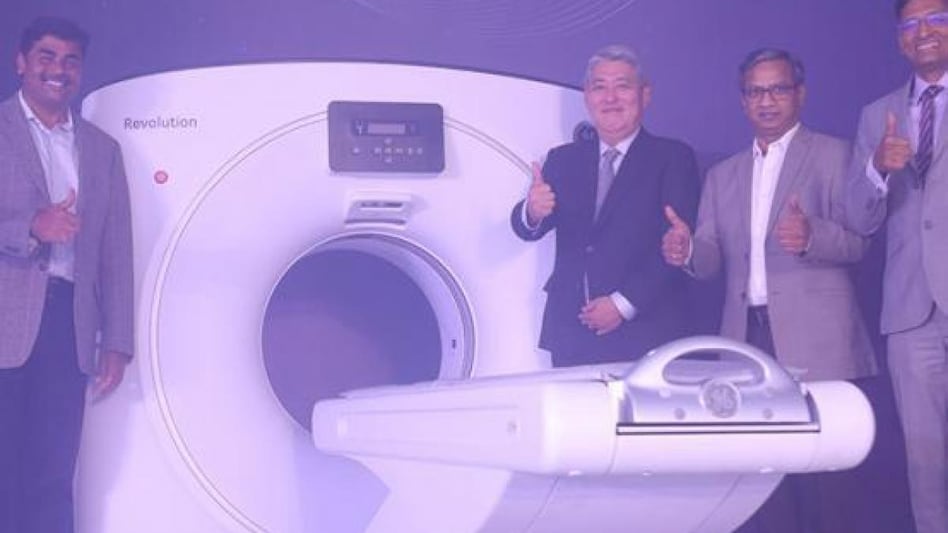 The Revolution Aspire CT scanner has been manufactured at the recently launched Wipro GE Medical Device Manufacturing factory The Revolution Aspire CT scanner has been manufactured at the recently launched Wipro GE Medical Device Manufacturing factory