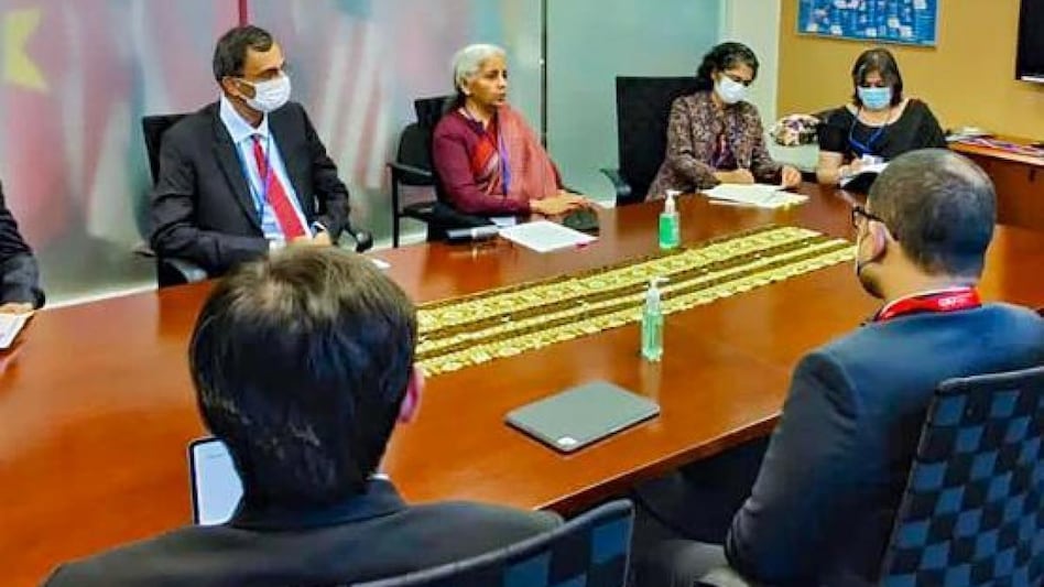 Sitharaman will also interact with students and faculty at the Stanford University and will depart for India on April 27. Sitharaman will also interact with students and faculty at the Stanford University and will depart for India on April 27.