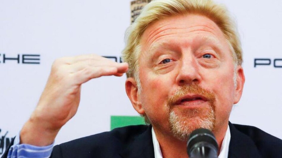 Three-times Wimbledon champion Boris Becker gestures as he is announced as German Tennis Federation's (DTB) new head of men's tennis during a news conference in Frankfurt, Germany, August 23, 2017 (Photo: Reuters) Three-times Wimbledon champion Boris Becker gestures as he is announced as German Tennis Federation's (DTB) new head of men's tennis during a news conference in Frankfurt, Germany, August 23, 2017 (Photo: Reuters)