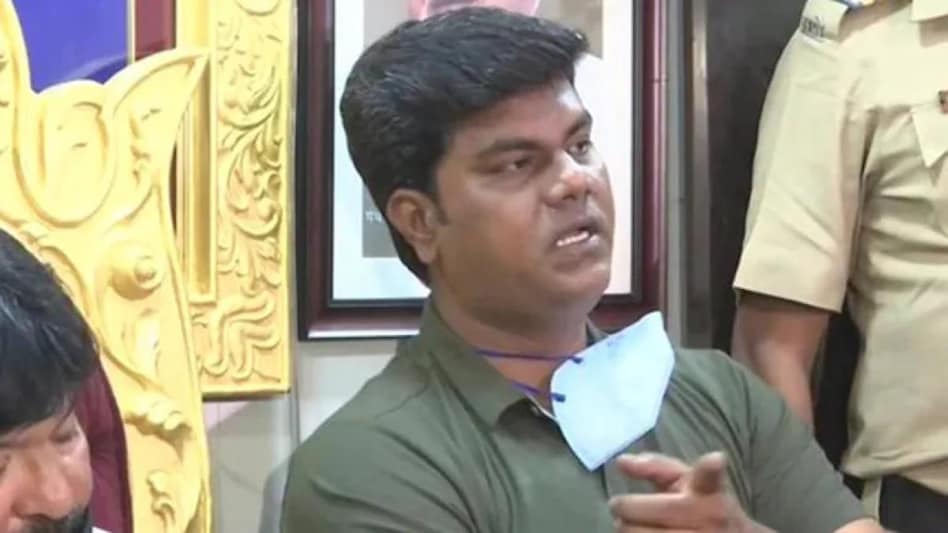 Prabhakar Sail was a witness in the Aryan Khan cruise drug case. (Photo: ANI/File) Prabhakar Sail was a witness in the Aryan Khan cruise drug case. (Photo: ANI/File)