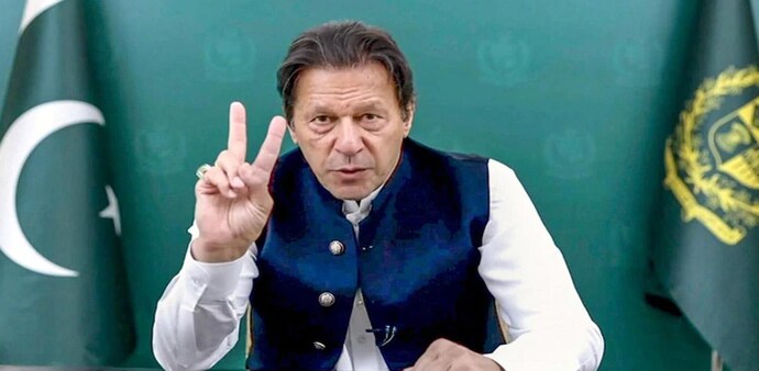 Imran Khan became the first premier in Pakistan's history to be voted out in a no-trust motion. Imran Khan became the first premier in Pakistan's history to be voted out in a no-trust motion.