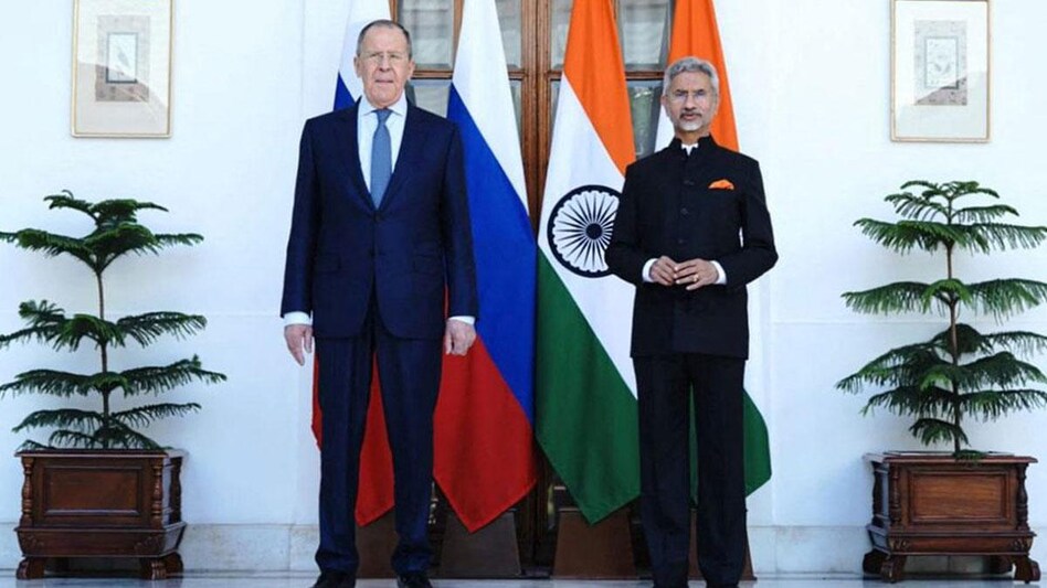 Russian Foreign Minister Sergey Lavrov and EAM S Jaishankar Russian Foreign Minister Sergey Lavrov and EAM S Jaishankar