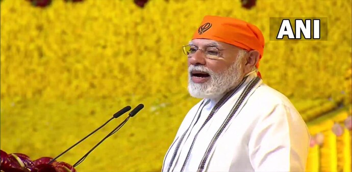 Prime Minister Narendra Modi at Red Fort, Delhi. (Photo: ANI) Prime Minister Narendra Modi at Red Fort, Delhi. (Photo: ANI)