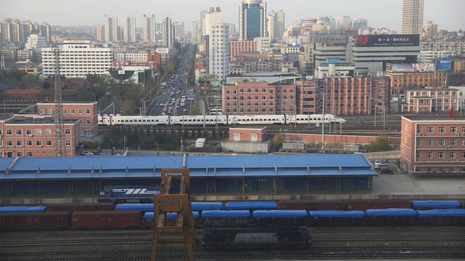 Freight cars are seen at a train station in Dandong, Liaoning province, China April 21, 2021. (Photo: Reuters) Freight cars are seen at a train station in Dandong, Liaoning province, China April 21, 2021. (Photo: Reuters)