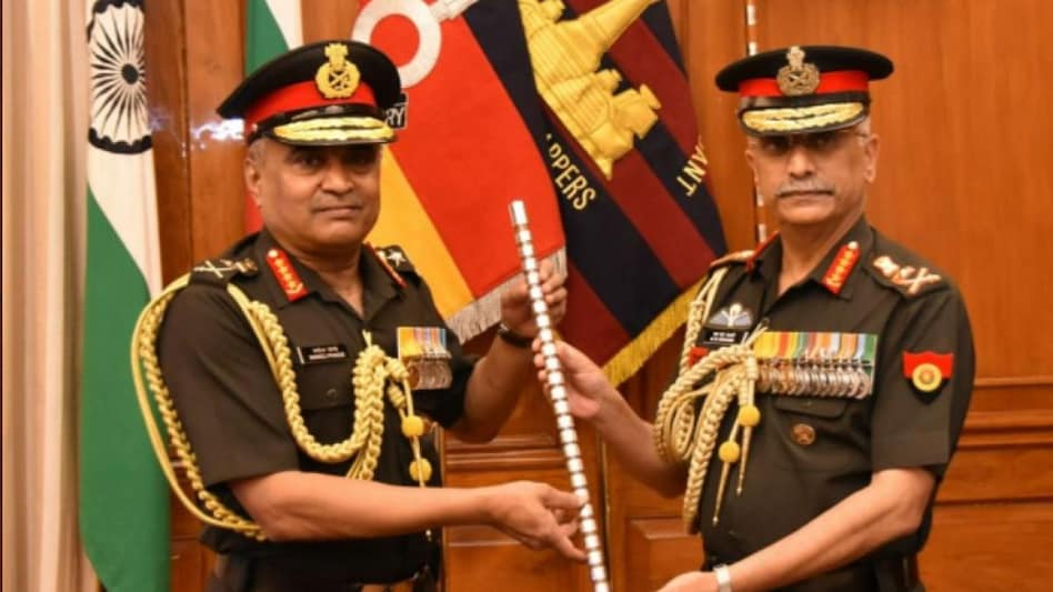 Pande took the reins from incumbent Gen Manoj Mukund Naravane whose tenure ended today. Pande took the reins from incumbent Gen Manoj Mukund Naravane whose tenure ended today.
