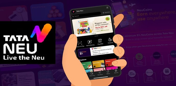 India's first super app, Tata Neu has gone live for the users across India offering a bouqet of services India's first super app, Tata Neu has gone live for the users across India offering a bouqet of services
