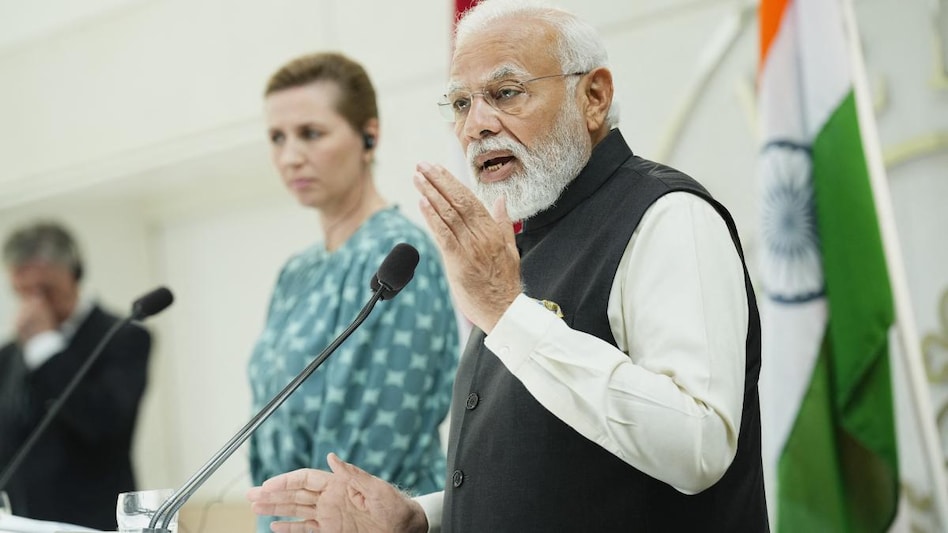 This is Prime Minister Modi's first visit to Denmark. This is Prime Minister Modi's first visit to Denmark.