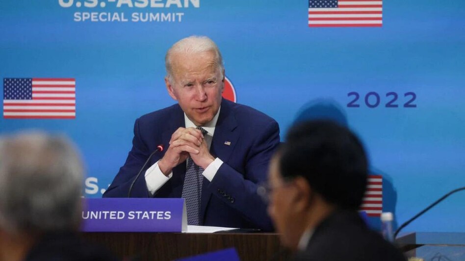U.S. President Joe Biden delivers remarks during the U.S.-ASEAN Special Summit at the U.S. Department of State, in Washington, U.S., May 13, 2022. (Photo: Reuters) U.S. President Joe Biden delivers remarks during the U.S.-ASEAN Special Summit at the U.S. Department of State, in Washington, U.S., May 13, 2022. (Photo: Reuters)