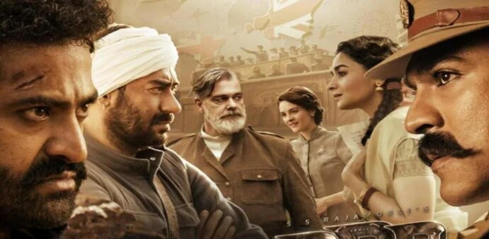 RRR is known as Ranam Rudhiram in Telugu and Rise Roar Revolt in Hindi and English. RRR is known as Ranam Rudhiram in Telugu and Rise Roar Revolt in Hindi and English.