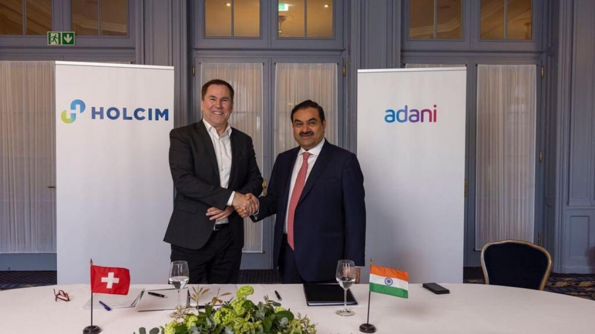 Adani Group to acquire Holcim India business for $10.5 billion