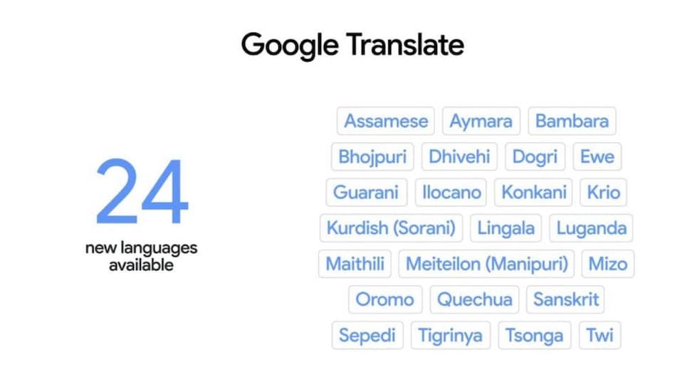 New languages added in Google Translate New languages added in Google Translate