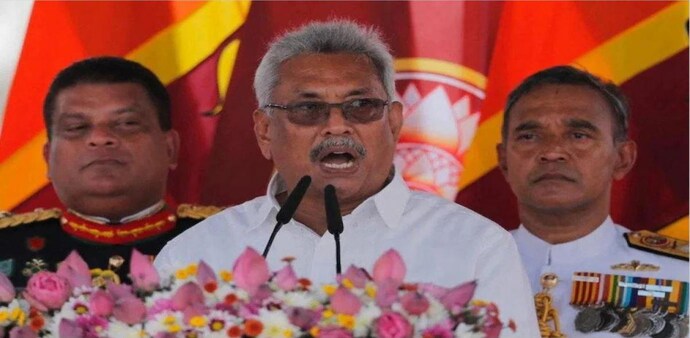 Sri Lankan president Gotabaya Rajapaksa Sri Lankan president Gotabaya Rajapaksa